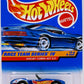 Hot Wheels 1998 - Collector # 727 - Race Team Series IV 3/4 - Shelby Cobra 427 S/C - Blue - 5 Spokes