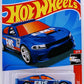 Hot Wheels 2022 - Collector # 206/250 - HW Rescue 6/10 - '15 Dodge Charger SRT - Matte Blue / EMS - USA