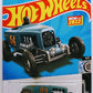 Hot Wheels 2022 - Collector # 224/250 - Rod Squad 4/5 - New Models - Max Steel - Matte Blue Gray - USA