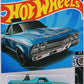 Hot Wheels 2022 - Collector # 196/250 - Rod Squad 3/5 - '68 El Camino - Blue - IC