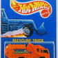 Hot Wheels 1992 - Collector # 143 - Recycling Truck - Orange - 7 Spokes - USA