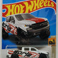Hot Wheels 2022 - Collector # 053/250 - Baja Blazers 7/10 - '19 Chevy Silverado Trail Boss LT - White / Borla - IC