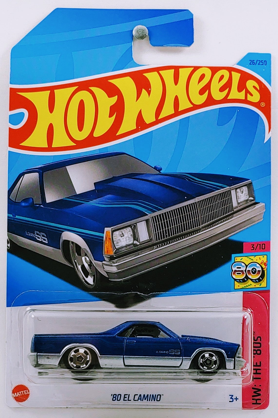 Hot Wheels 2023 Collector 026/250 HW The '80s 3/10 '80 El Cam