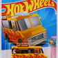 Hot Wheels 2023 - Collector # 031/250 - Sweet Rides 3/5 - Quick Bite - Orange / Flames & 'Hot Chicken' - IC