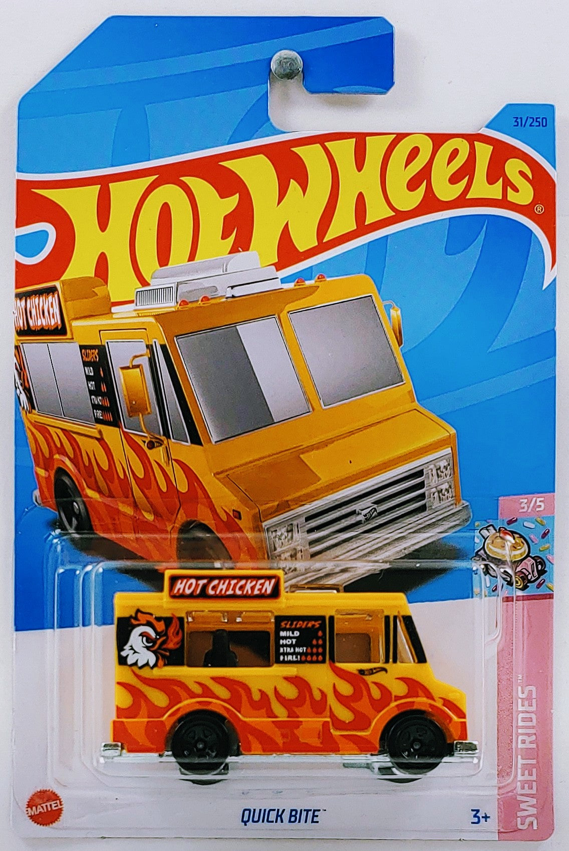 Hot Wheels 2025 Collector 031/250 Sweet Rides 3/5 Quick Bite