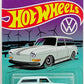 Hot Wheels 2022 - Volkswagen Series 2/8 - Custom '69 Volkswagen Squareback - Baby Blue - Walmart Exclusive