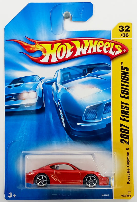 Hot Wheels 2007 - Collector # 032/156 - First Editions 32/36 - Porsche Cayman S - Metallic Orange - IC