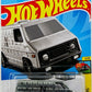 Hot Wheels 2023 - Collector # 016/250 - HW Art Cars 2/10 - ZAMAC 002 - 70s Van - ZAMAC - Walmart Exclusive - USA