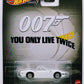 Hot Wheels 2023 - Premium / Entertainment / James Bond 007 'You Only Live Twice' - Toyota 2000GT Roadster - White - Metal/Metal & Real Riders