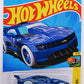 Hot Wheels 2023 - Collector # 036/250 - HW Art Cars 4/10 - Custom '11 Camaro - Blue / 'I' - USA