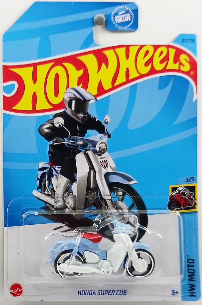 Hot Wheels 2023 Collector 087/250 HW Moto 03/05 Honda Super Cu