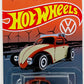 Hot Wheels 2022 - Volkswagen Series 6/8 - Custom Volkswagen Beetle - Brown & Beige - Walmart Exclusive