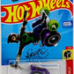 Hot Wheels 2022 - Collector # 096/250 - HW Daredevils 2/5 - Wheelie Chair - Purple - USA