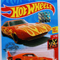 Hot Wheels 2019 - Collector # XXX/365 - HW Flames 1/10 - '69 Dodge Charger Daytona - Orange - Game Stop Exclusive - FSC