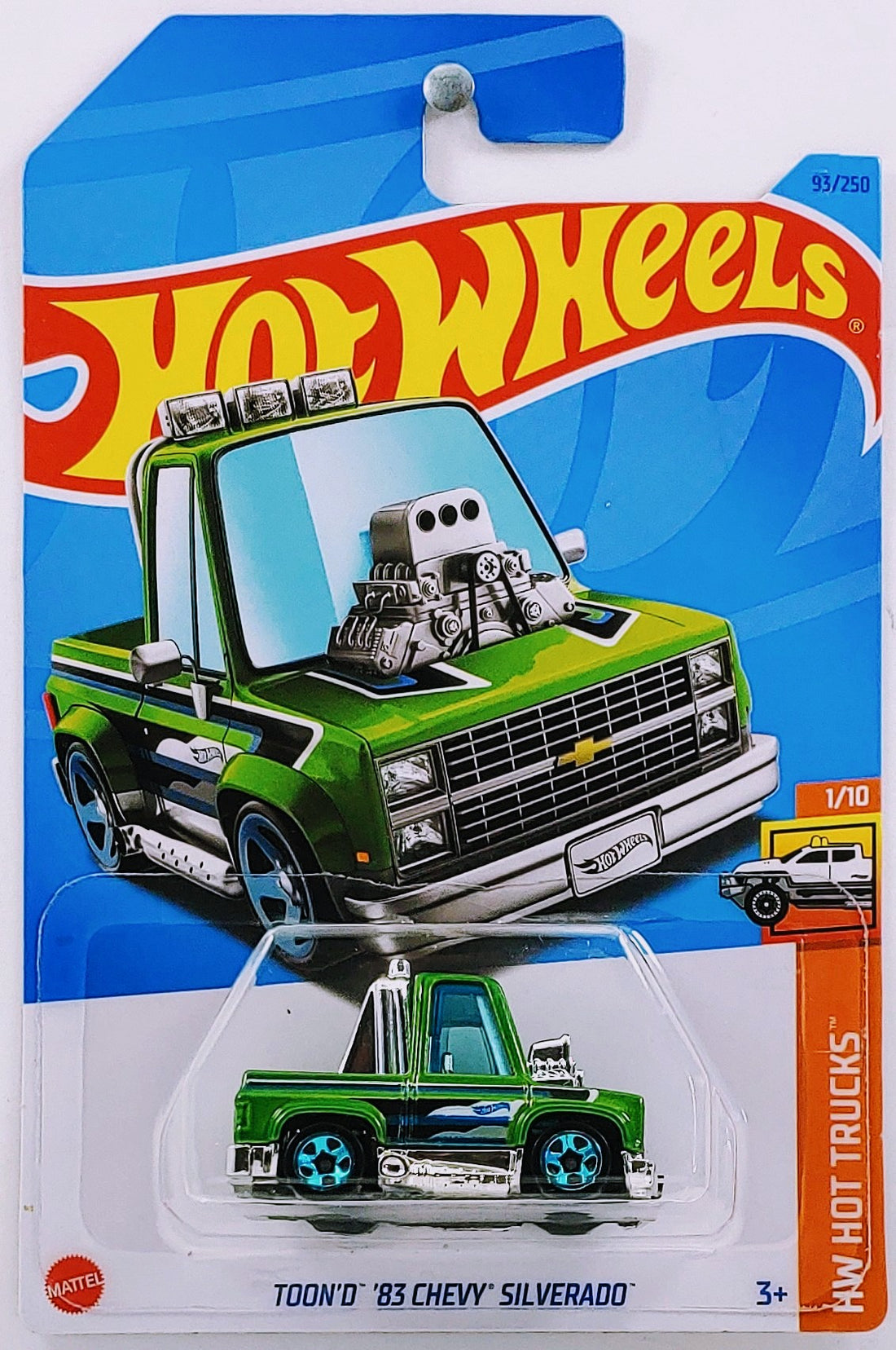 Hot Wheels 2023 - Collector # 093/250 - HW Hot Trucks 1/10 - Toon'd '8