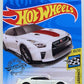 Hot Wheels 2020 - Collector # 137/250 - HW Speed Graphics 10/10 - '17 Nissan GT-R (R35) / 2020 Model 50th Anniversary - White - USA