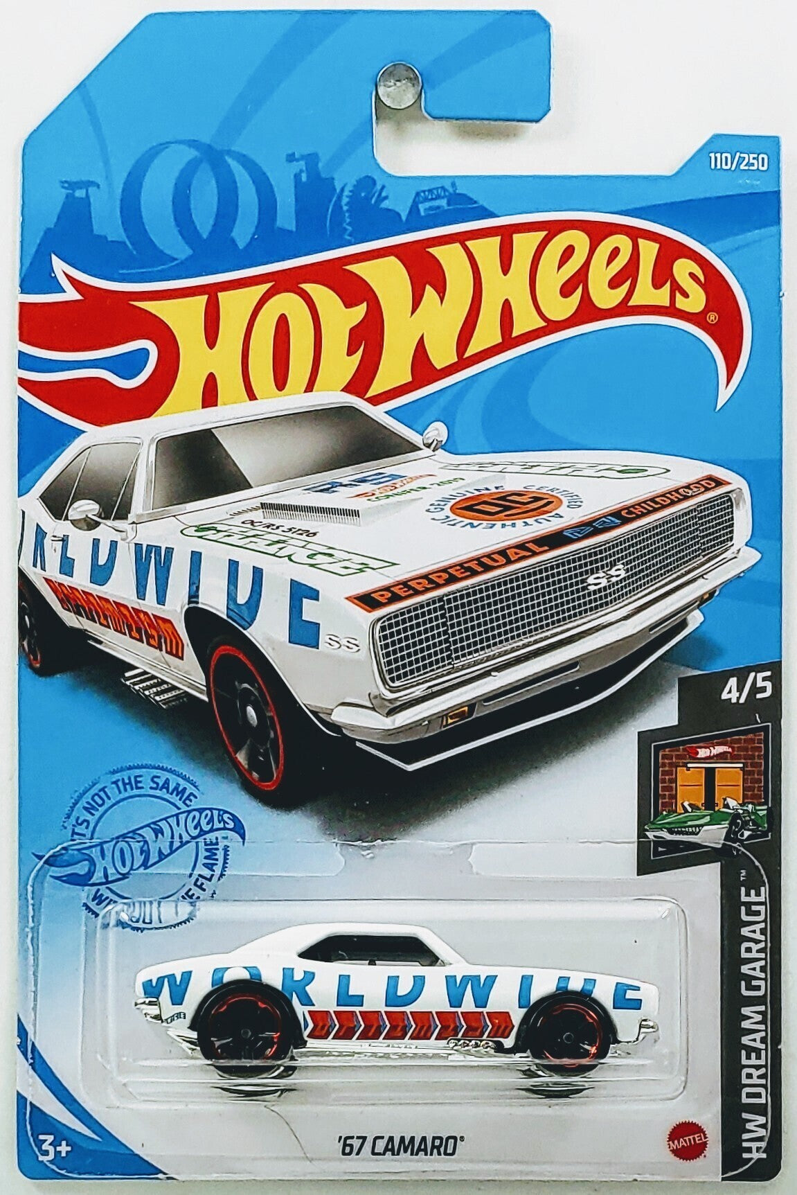 Hot Wheels 2021 - Collector # 110/250 - '67 Camaro - IC