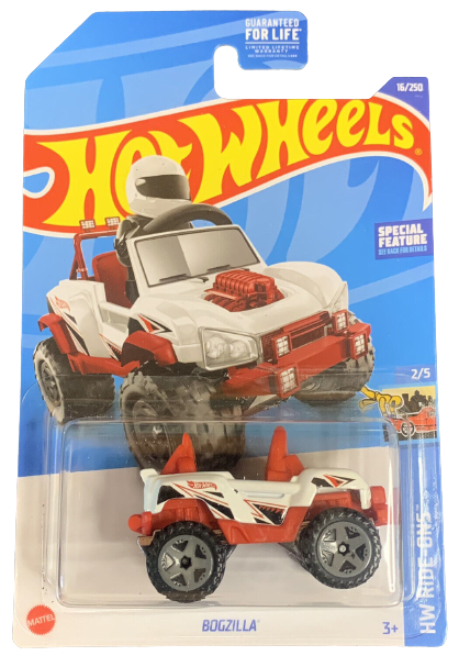 Hot Wheels 2022 - Collector # 016/250 - HW Ride-Ons 2/5 - Bogzilla - White