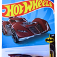 Hot Wheels 2022 - Collector # 032/250 - Batman 2/5 - Batman: Arkham Asylum Batmobile - Dark Red