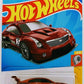 Hot Wheels 2022 - Collector # 038/250 - HW Turbo 3/10 - '16 Cadillac ATS-V R - Dark Red - USA