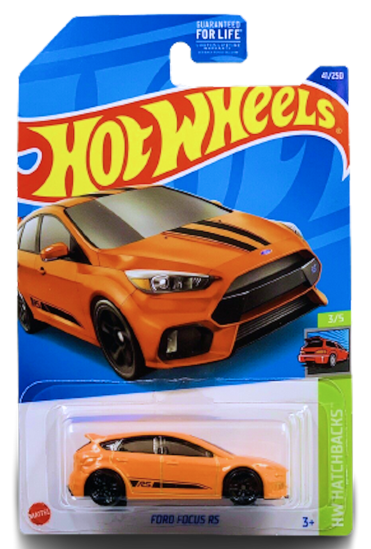 Hot Wheels 2022 - Collector # 041/250 - HW Hatchbacks 3/5 - Ford Focus RS - Orange