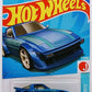 Hot Wheels 2022 - Collector # 097/250 - HW J-Imports 1/10 - Mazda RX-7 - Blue - USA