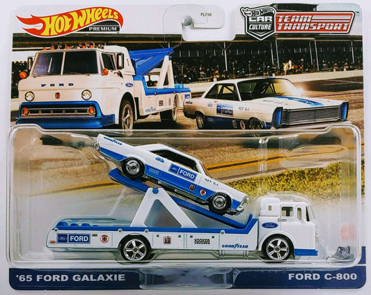 Hot Wheels 2022 - Team Transport # 38 - '65 Ford Galaxie & Ford C-800