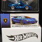 Hot Wheels 2022 - RLC Exclusive / sELECTIONs - ’82 Lamborghini Countach LP500 S - Spectraflame Blue - Metal/Metal & Real Riders - Boxed with Acrylic Display Case