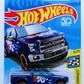 Hot Wheels 2018 - Collector # 081/365 - HW Speed Graphics 6/10 - '15 Ford F-150 - Metallic Blue
