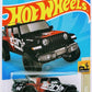 Hot Wheels 2022 - Collector # 026/250 - Baja Blazers 4/10 - '20 Jeep Gladiator - Black / Borla - USA