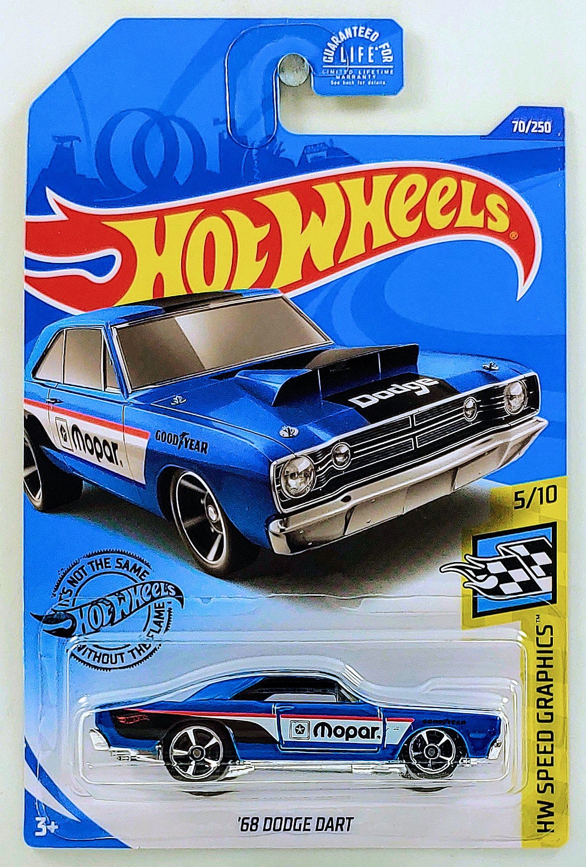 Hot Wheels 2020 - Collector # 070/250 - HW Speed Graphics 5/10 - '68 Dodge Dart - Blue