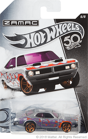 Hot Wheels 2018 - '50th Anniversary' ZAMAC Series 6/8 - '71 Dodge Demon