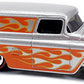 Hot Wheels 2008 - Since '68 - Top 40 # 08/40 - '55 Chevy Panel - Silver - Redlines - Metal/Metal