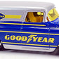 Hot Wheels 2010 - Delivery / Slick Rides 03/25 - '55 Chevy Panel - Silver & Blue / Good Year - Metal/Metal & Real Riders