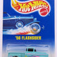 Hot Wheels 1996 - Collector # 136 - '56 Flashsider - Turquoise - 5 Dots - Black Windows - Chrome Base - USA