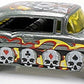 Hot Wheels 2006 - Collector # 083/223 - Bone Blazers 3/5 - '57 Chevy Bel Air - Gray - Opening Hood - USA