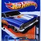 Hot Wheels 2011 - Collector # 154/244 - HW Racing 4/10 - '66 Chevy Nova - Blue with NEW Hot Wheels Logo on Sides - USA