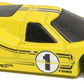 Hot Wheels 2021 - Collector # 106/250 - HW Race Day 8/10 - New Models - '67 Ford GT40 Mk.IV - Yellow - Smoke Windows - Black Interior - Yellow Plastic Base - Chrome 5SP Wheels - USA