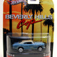 Hot Wheels 2013 - Retro Entertainment / Beverly Hills Cop - '68 Chevy Nova - Rusty Blue - Metal/Metal & Real Riders