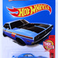 Hot Wheels 2016 - Collectors # 104/250 - Then And Now 4/10 - '71 Dodge Challenger - Blue - USA Card