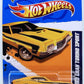 Hot Wheels 2012 - Collector # 117/247 - Muscle Mania / Ford 7/10 - '72 Ford Gran Torino Sport - Yellow Orange - USA