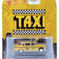 Hot Wheels 2015 - Retro Entertainment / Taxi - '74 Checker Taxi Cab - Yellow - New Casting - Metal/Metal & Real Riders