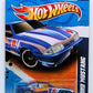 Hot Wheels 2011 - Collector # 159/244 - HW Racing 9/10 - '92 Ford Mustang - Blue - Windshield Banner - Walmart Exclusive