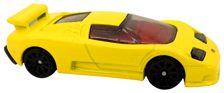 Hot Wheels 2022 - Collector # 065/250 - HW Turbo 5/10 - '94 Bugatti EB110 SS - Yellow - 10 Spokes - USA Card