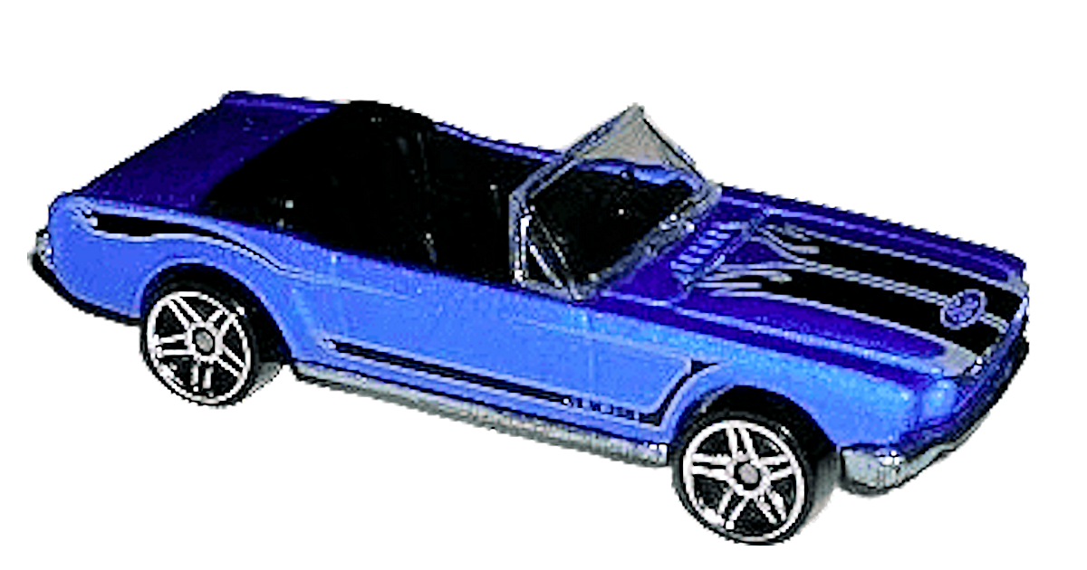 Hot Wheels 2006 - Collector # 087/219 - Motown Metal 2/5 - ‘65 Mustang (Convertible) - Blue