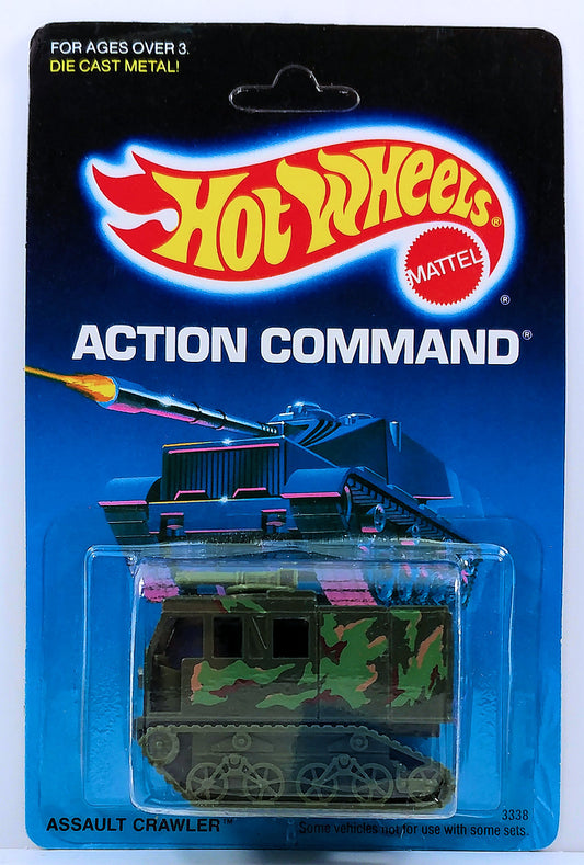 Hot Wheels 1987 - Toy # 3338 - Action Command - Assault Crawler