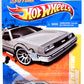 Hot Wheels 2011 - Collector # 018/244 - New Models 18/50 - Back to the Future Time Machine - Silver - USA