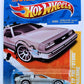 Hot Wheels 2011 - Collector # 018/244 - New Models 18/50 - Back To The Future Time Machine - Silver - USA Card - ERROR No Windows!