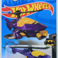 Hot Wheels 2020 - Collector # 195/250 - Batman 2/5 - Batcopter - Purple - USAdcc