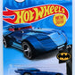 Hot Wheels 2019 - Collector # 017/250 - Batman 2/5 - New Models - Batmobile - Blue